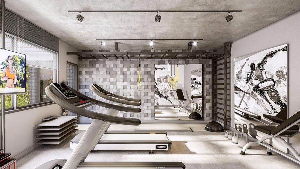 Imagem ilustrativa do Fitness do empreendimento Match da construtora Zuckhan.