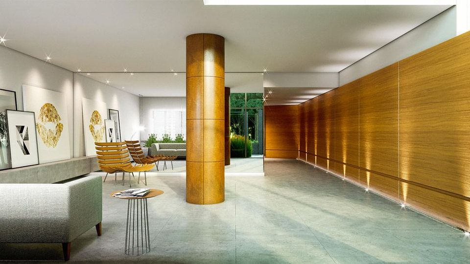 Imagem ilustrativa do Hall de entrada do empreendimento Match da construtora Zuckhan.
