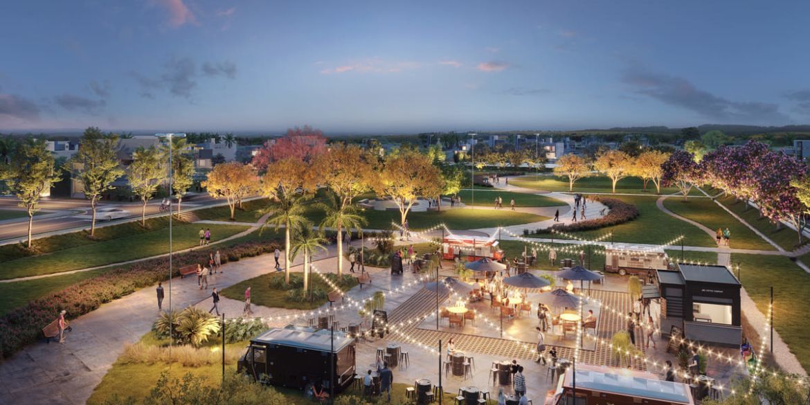 Espaço para feiras e eventos do Parque Pôr do Sol