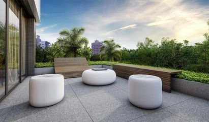 Imagem ilustrativa do lounge do empreendimento Match da construtora Zuckhan.